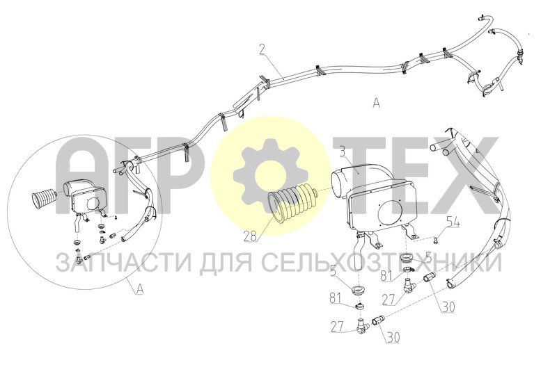 Чертеж Отопитель (S340.06.02.000Ф)